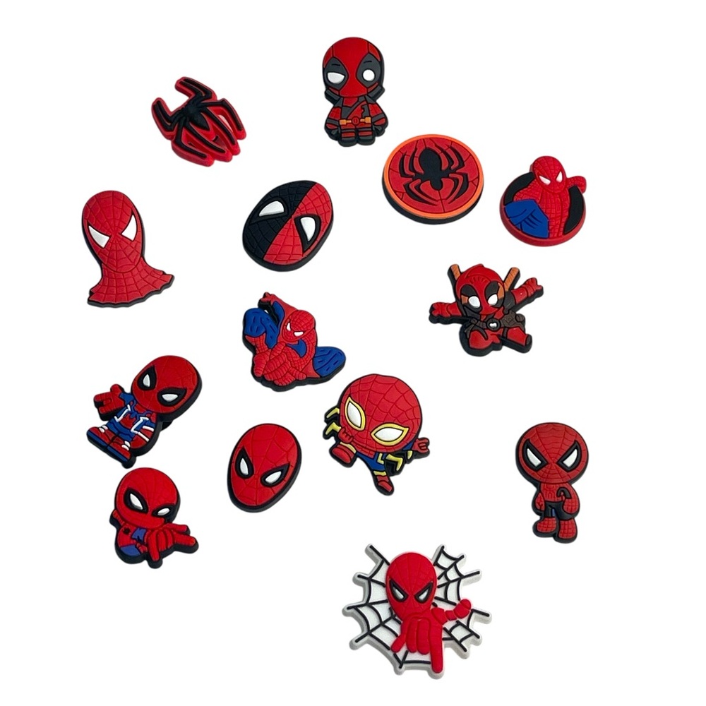 Spider-Man Shoe Charms 10 pcs